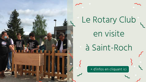 Le Rotary Club en visite à Saint-Roch